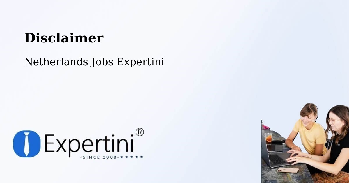 Disclaimer – Lemmer - Netherlands Jobs Expertini