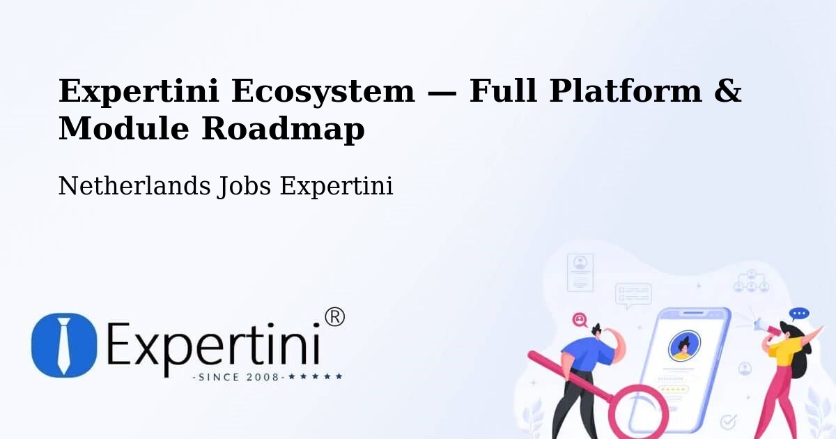 Expertini Ecosystem — Full Platform & Module Roadmap – Lemmer